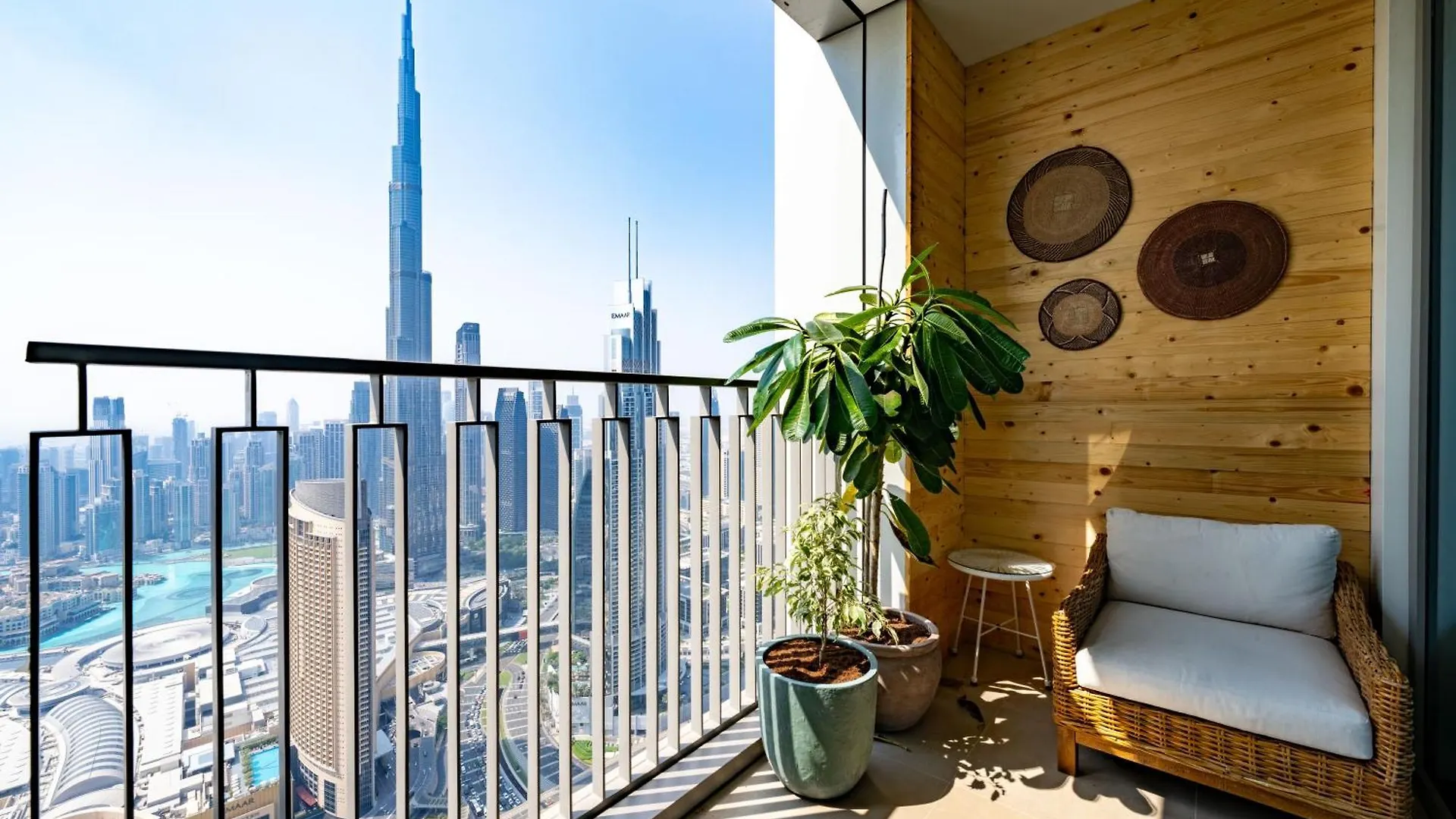 Exclusive Front Row Seats To Burj Khalifa Fireworks From Penthouse Level, Downtown Dubai Apartment