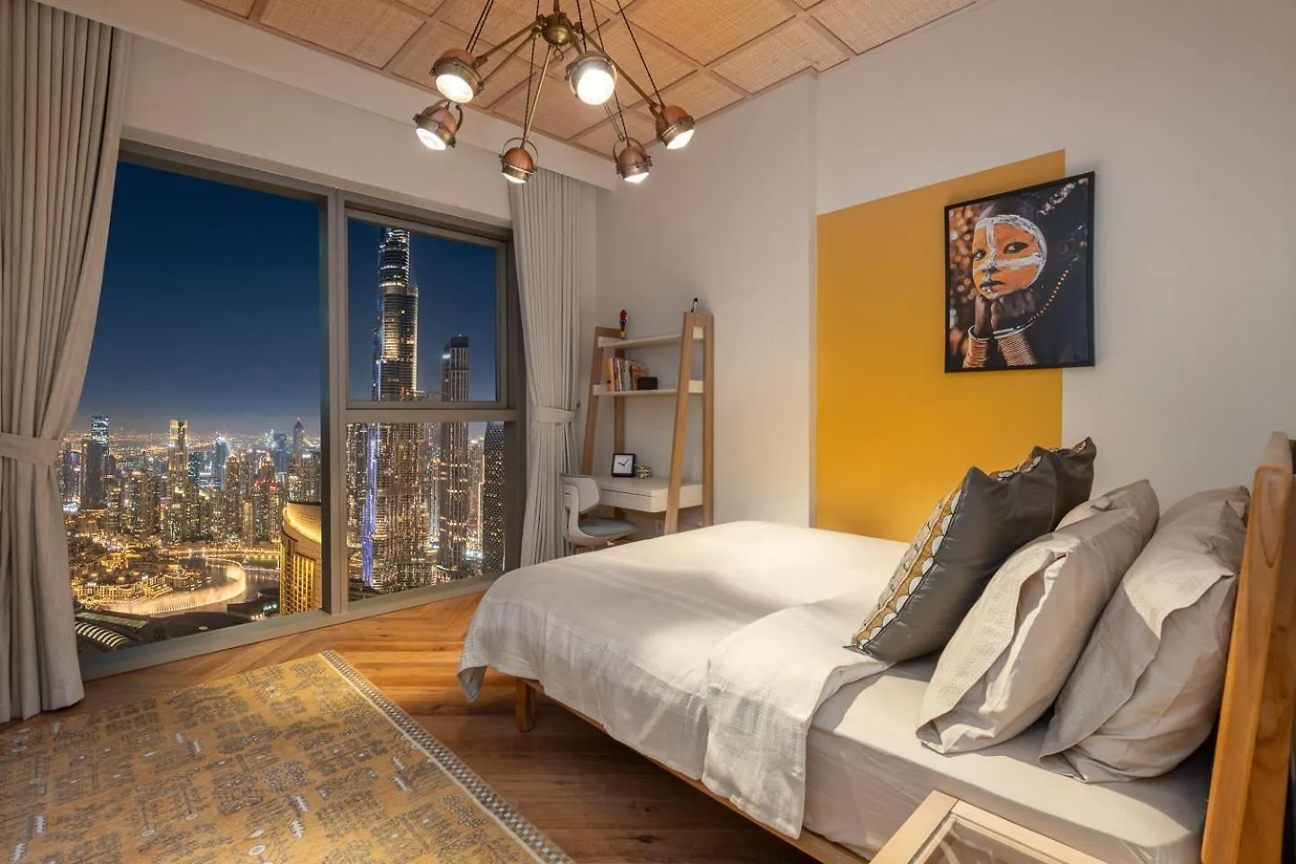 Exclusive Front Row Seats To Burj Khalifa Fireworks From Penthouse Level, Downtown Dubai location
